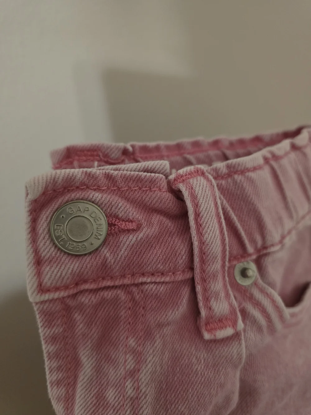 GAP Kids Girls Pink Barrel Jean, 7